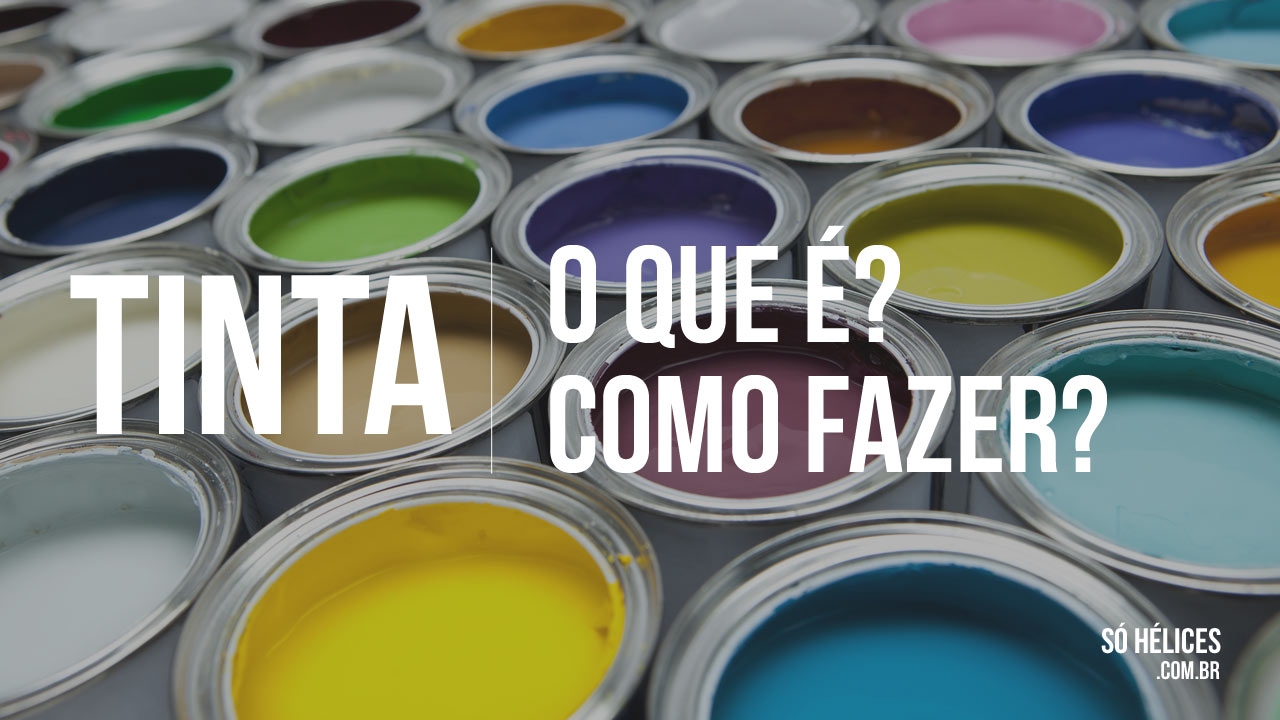 Como fazer tinta e composição