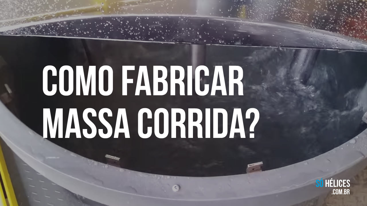 Como fazer massa corrida