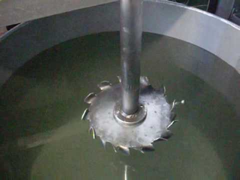 Disco dispersor para tintas mal fabricados