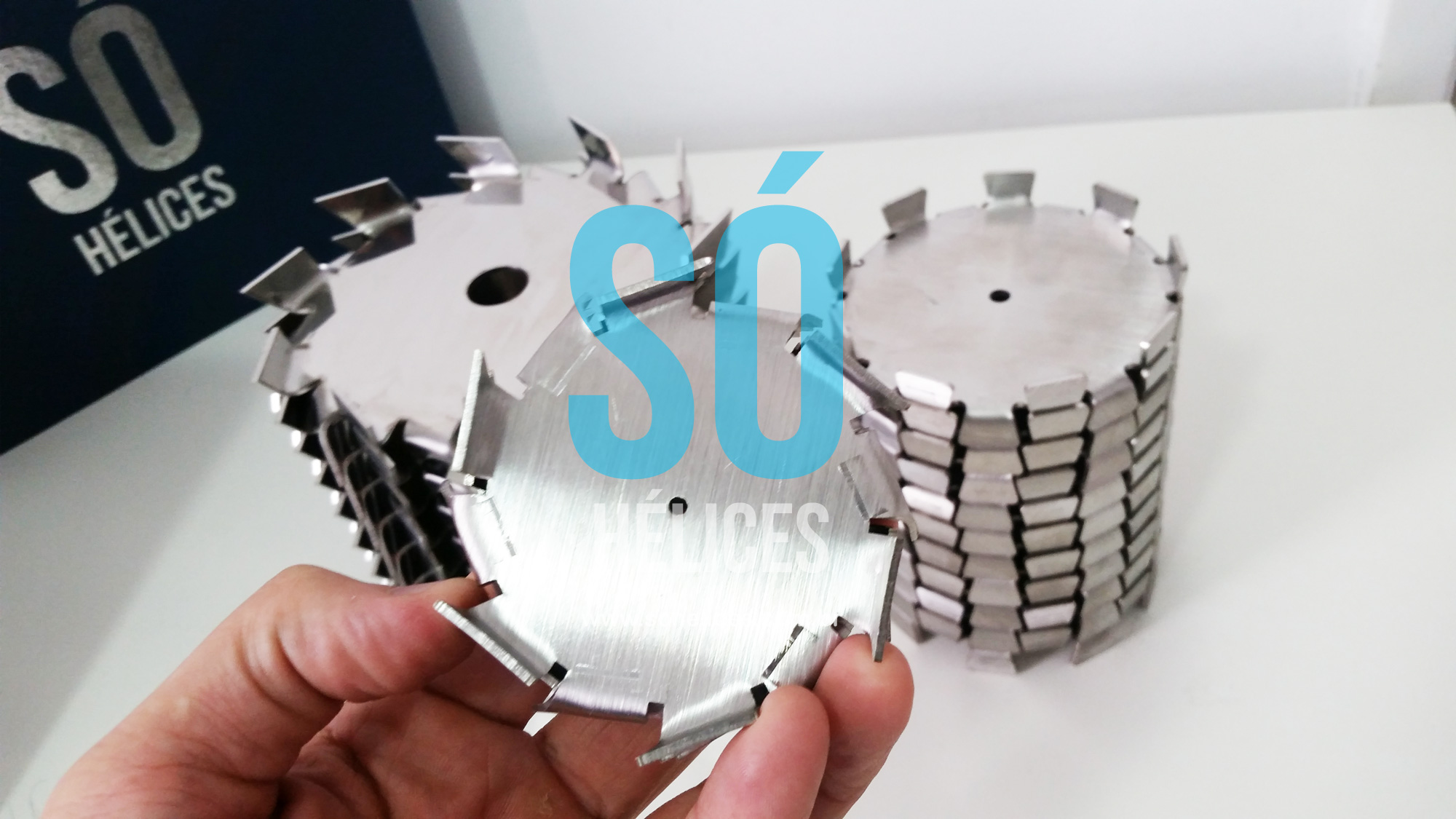 Disco dispersor para tintas