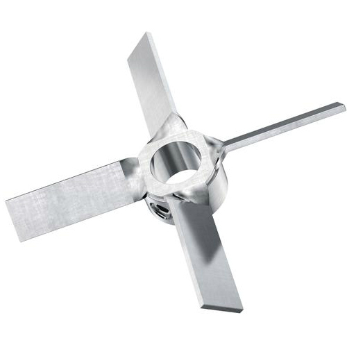Turbina Pitch Blade - 4 Pas Inclinadas