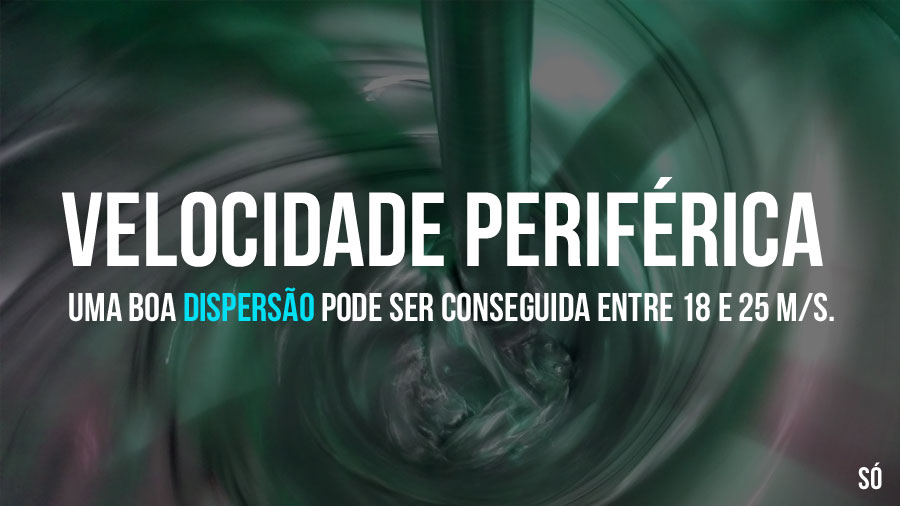 Importância da velocidade periférica.