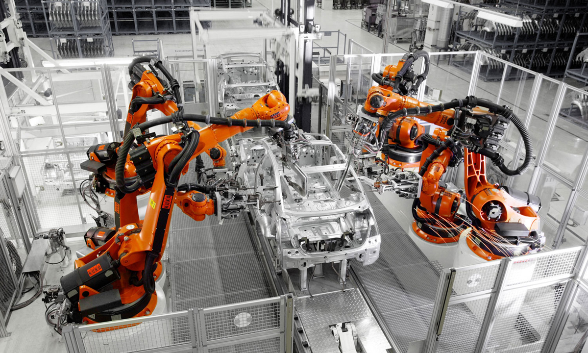 Indústria na era 4.0 e totalmente automatizada