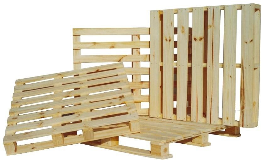 Pallets de Madeira para armazenamento