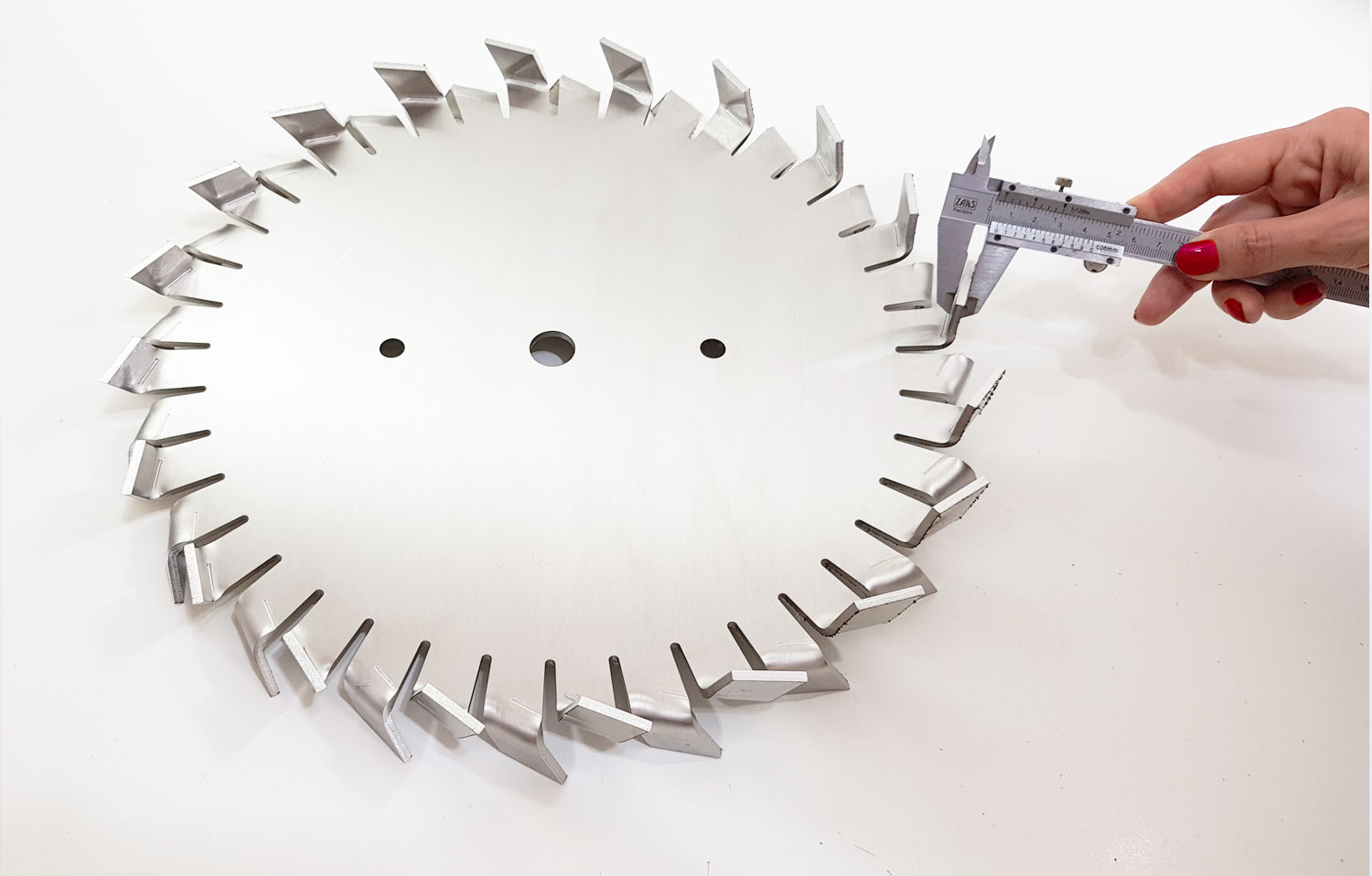 Hélice Caules para tanque dispersor 