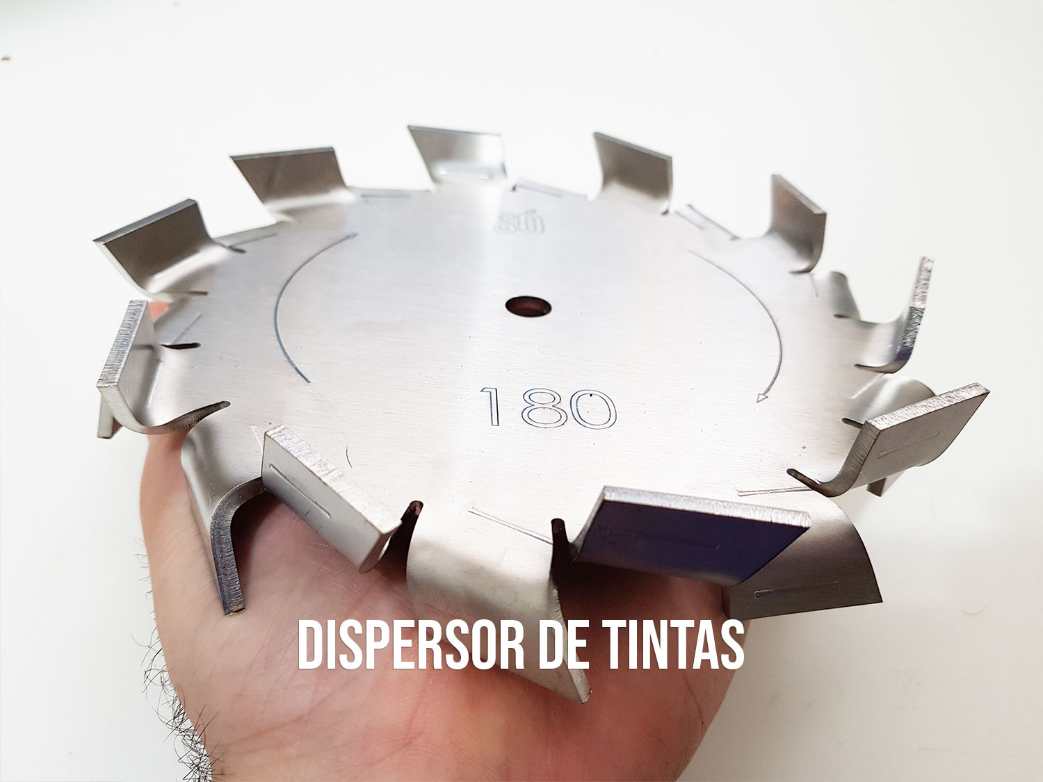 Disco dispersor cowles de tintas e resinas Dispersor de tintas e pigmentos