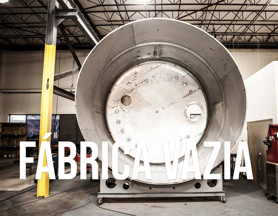 Fábrica da Só Hélices está vazia para minimizar a exposição do Coronavírus Fábrica da Só Hélices está vazia
