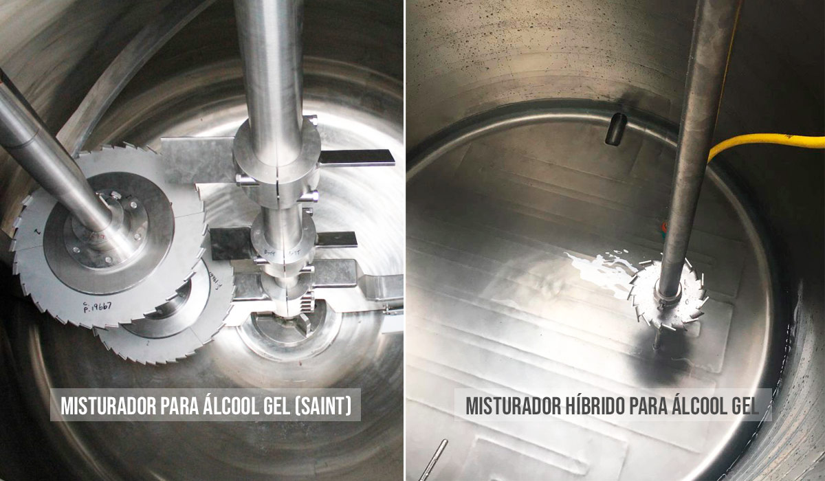 Como adaptar seu misturador para fabricar álcool gel Como adaptar o tanque para misturar álcool gel
