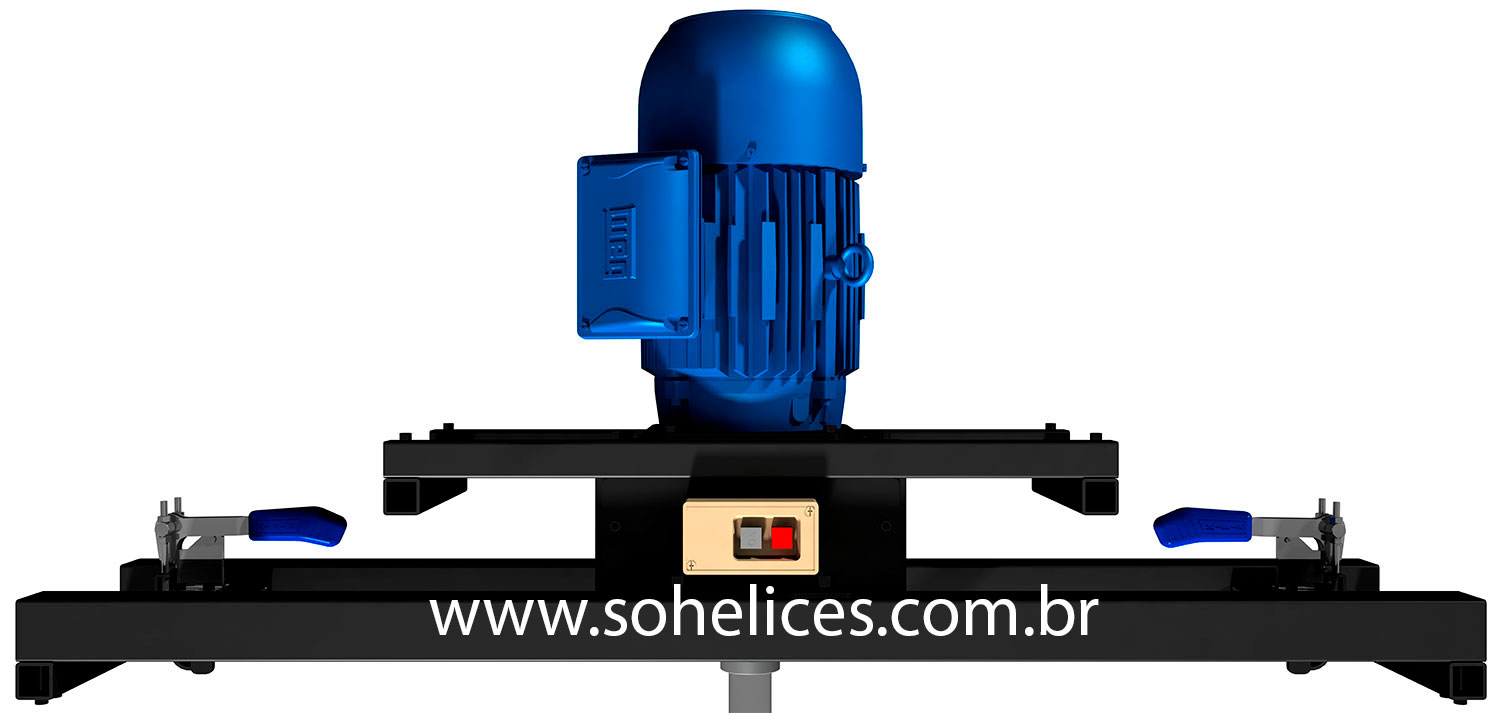Agitador para Container de 1000 litros em aço inox 304L ou 316L. Agitador Container 1000 Litros