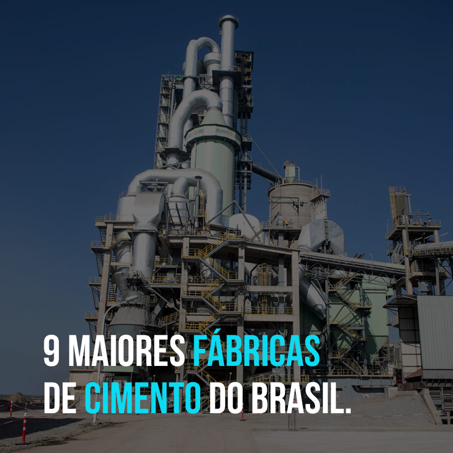 9 maiores fábricas de cimento do Brasil